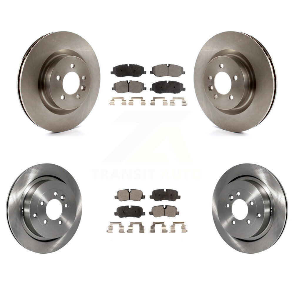 Brake Rotor & Ceramic Pad Front Rear Kit For Land Rover Range Sport Supercharged