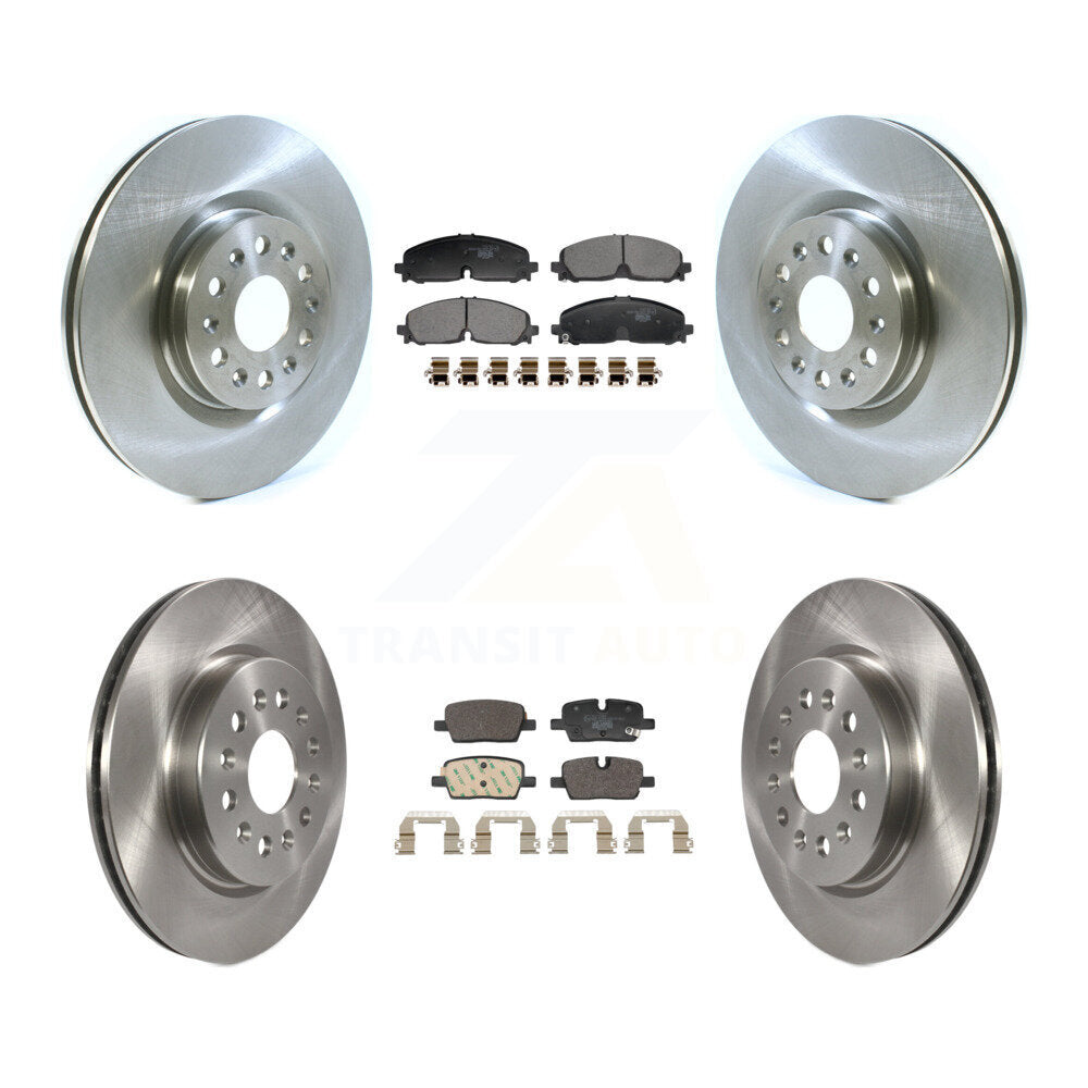 Brake Rotor & Ceramic Pad Front Rear Kit For 2021 Cadillac XT5 Buick Enclave XT6