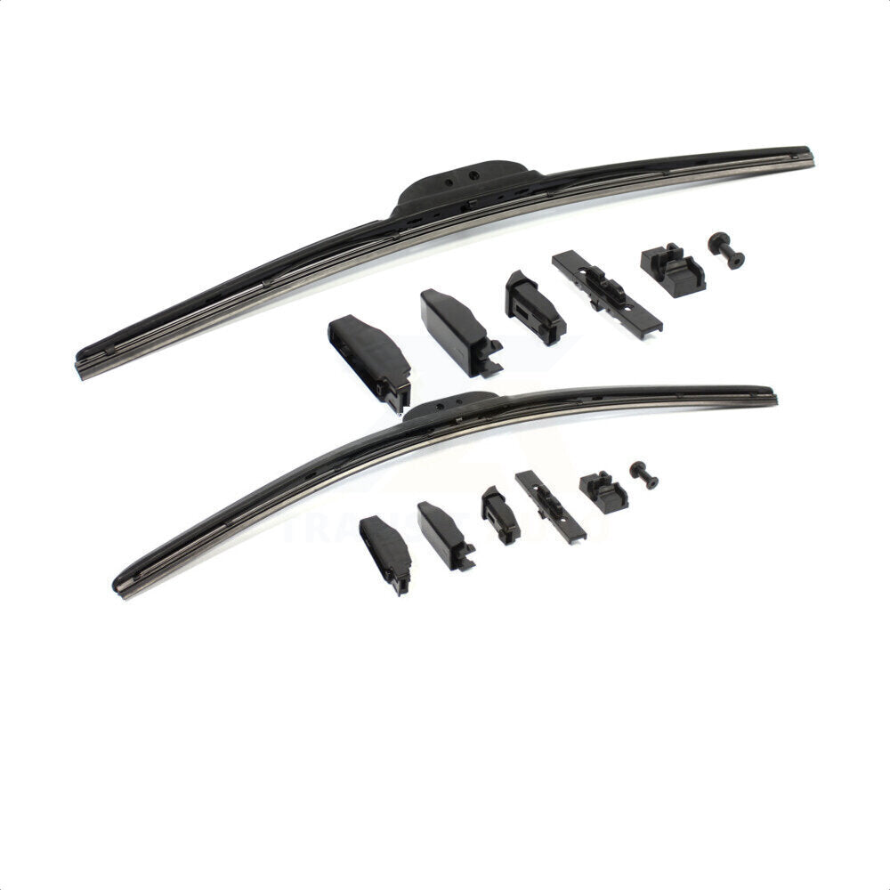 Wiper Blades Front Kit For Dodge Grand Caravan Toyota Highlander Ford Edge BMW &