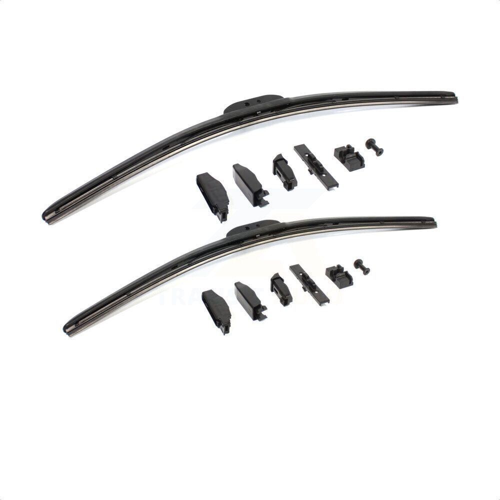 Wiper Blades Front Kit For Lexus RX350 Ford Explorer Acura MDX Audi RX450h Dodge