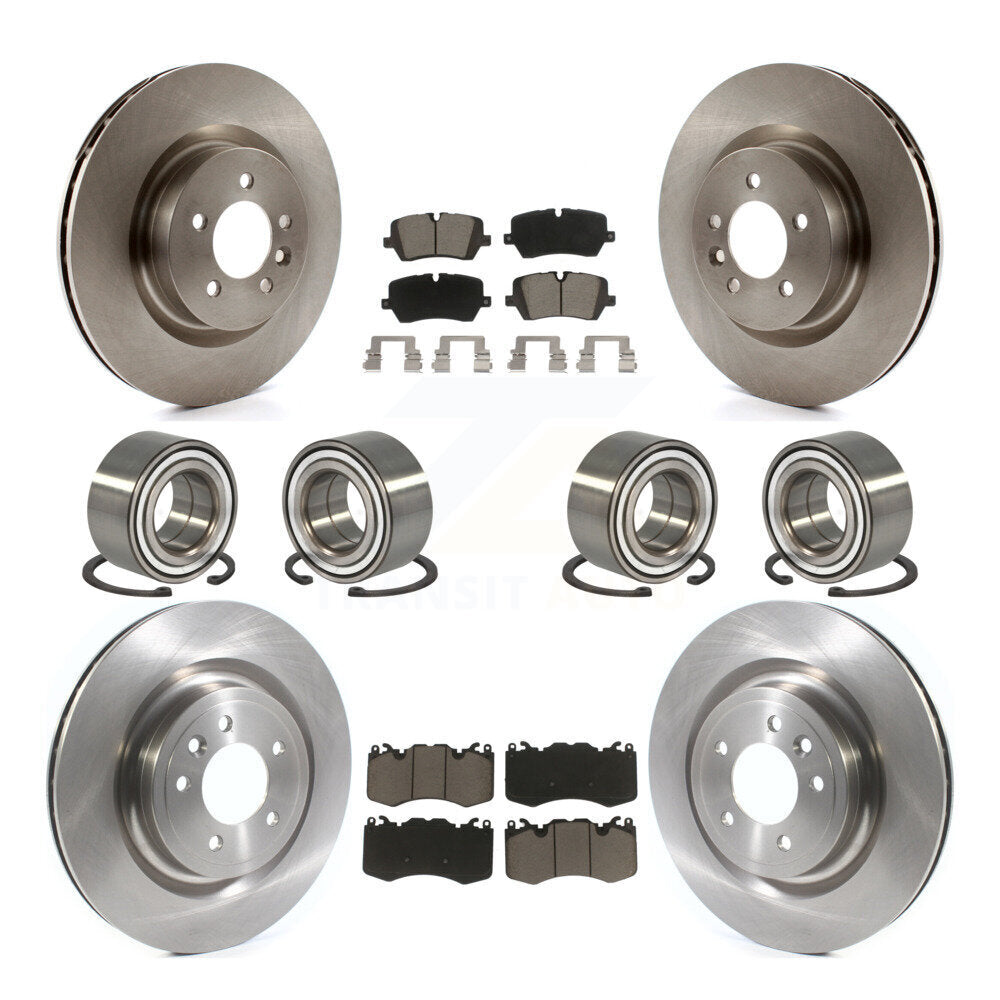 Bearing Brake Rotor And Pad Front Rear Kit (10Pc) For 2016 Land Rover Range 3.0L