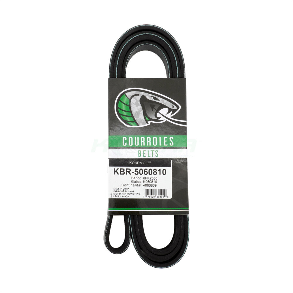 Serpentine Belt KBR-5060810 For Ford F-350 Super Duty F-250 Jeep Kia Hyundai Fe