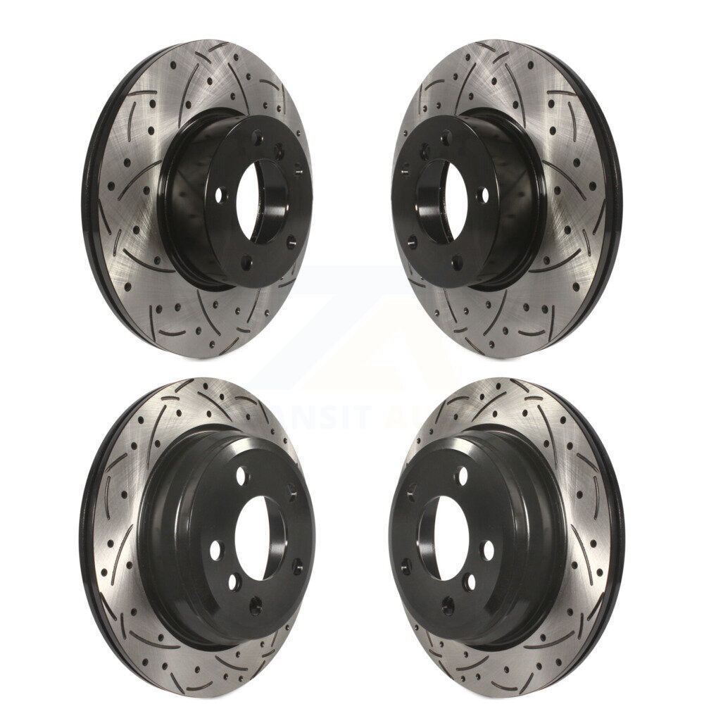 Drill Slot Brake Rotor Front Rear Kit For BMW 328i xDrive 330i 320i 428i 328d GT