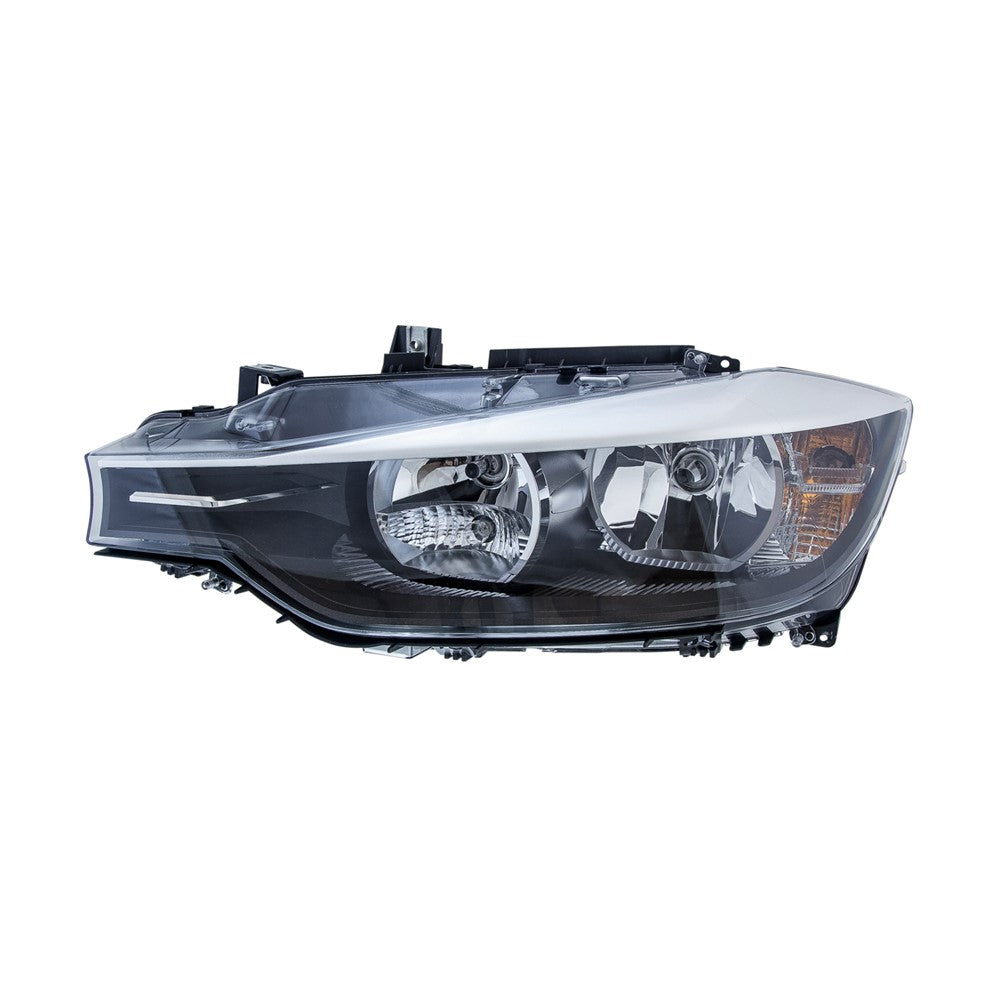 Front Left Driver Side Halogen Headlight Assembly 2012-2015 Bmw 320i, 328i, 330i, 335i, 328i Xdrive, 335i Xdrive, 335is, 320i Xdrive, 328d