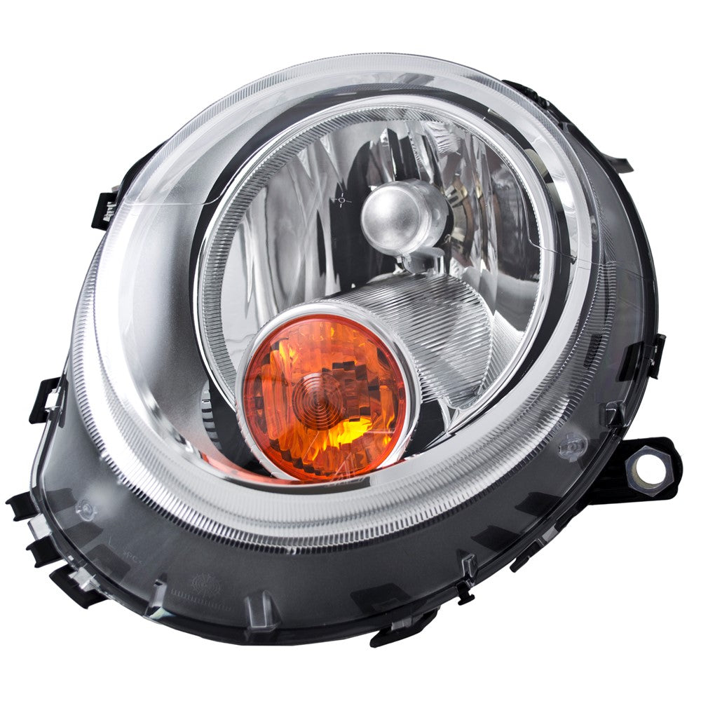 Front Left Driver Side Halogen Headlight Assembly 2007-2015 Mini Cooper