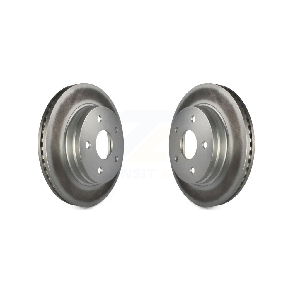 Coated Brake Rotors Front Pair For Ram 1500 Classic Dodge Durango Chrysler Aspen