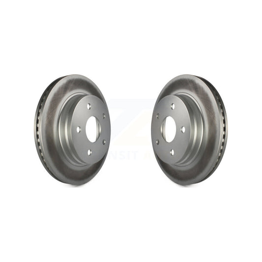 Coated Brake Rotors Front Pair For Ram 1500 Classic Dodge Durango Chrysler Aspen