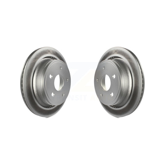 Coated Brake Rotors Rear Pair For Ram 1500 Classic Dodge Durango Chrysler Aspen