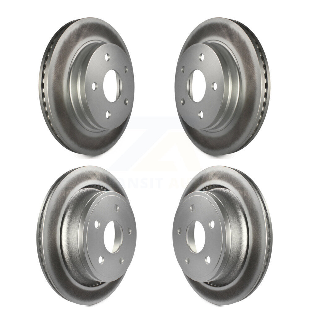 Coat Disc Brake Rotor Front Rear Kit For Ram 1500 Classic Dodge Durango Chrysler