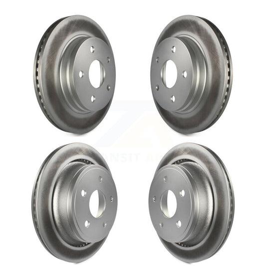 Coat Disc Brake Rotor Front Rear Kit For Ram 1500 Classic Dodge Durango Chrysler