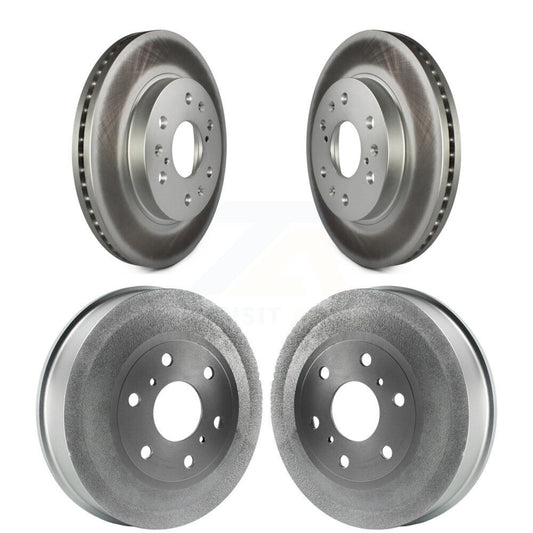 Disc Brake Rotor Drum Kit Front Rear For GMC Sierra 1500 Chevrolet Silverado