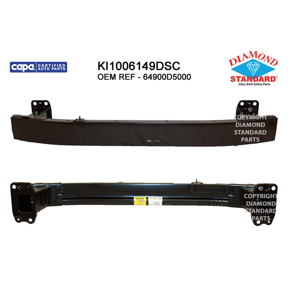 Front Bumper Impact Bar 2016-2018 Kia Optima