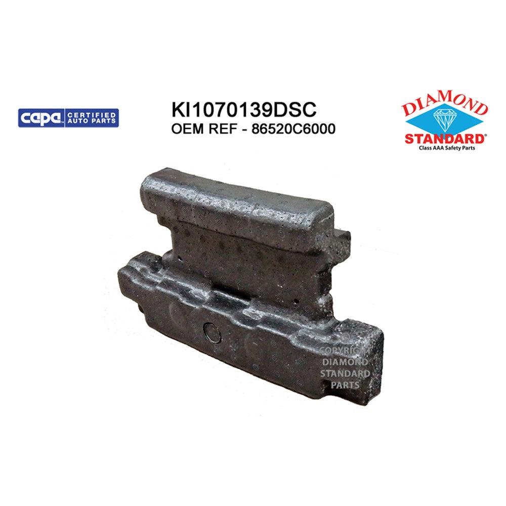 Front Bumper Impact Absorber 2016-2018 Kia Sorento