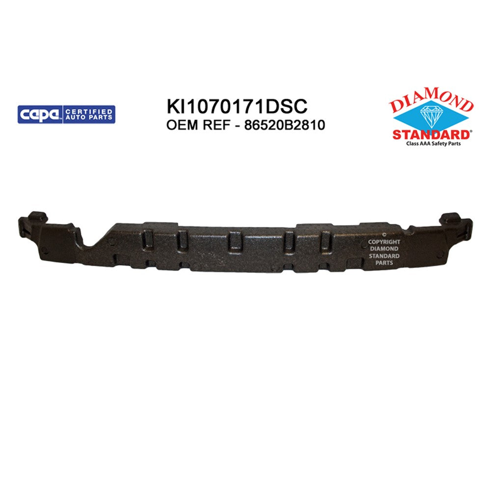 Front Bumper Impact Absorber 2017-2019 Kia Soul
