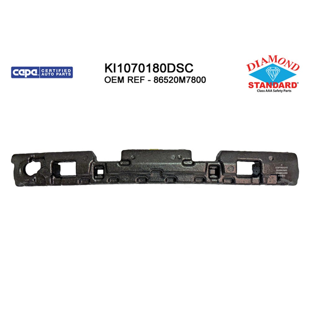 Front Bumper Impact Absorber 2022-2024 Kia Forte