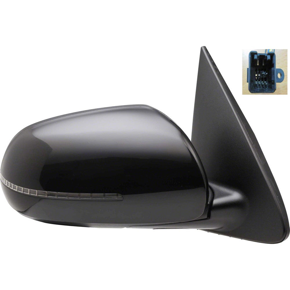 Right Passenger Side Power Door Mirror 2011-2013 Kia Forte
