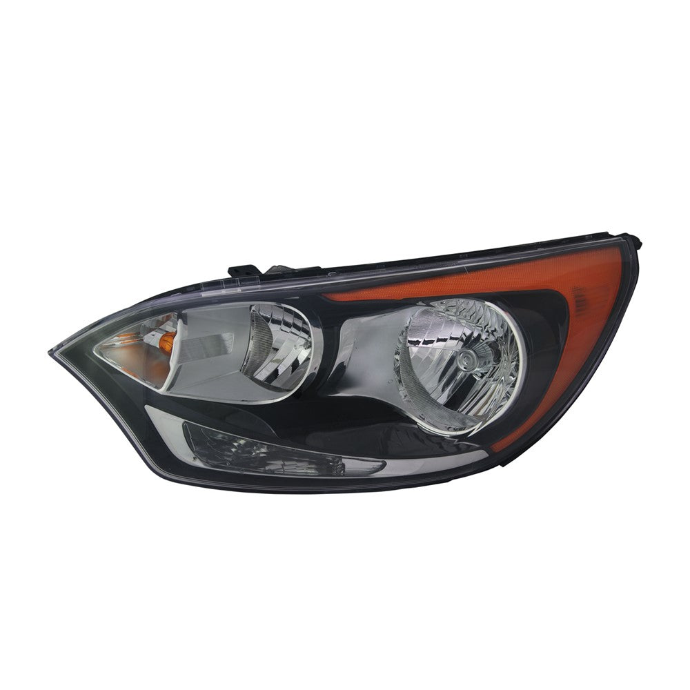 Front Left Driver Side Halogen Headlight Assembly 2012-2017 Kia Rio
