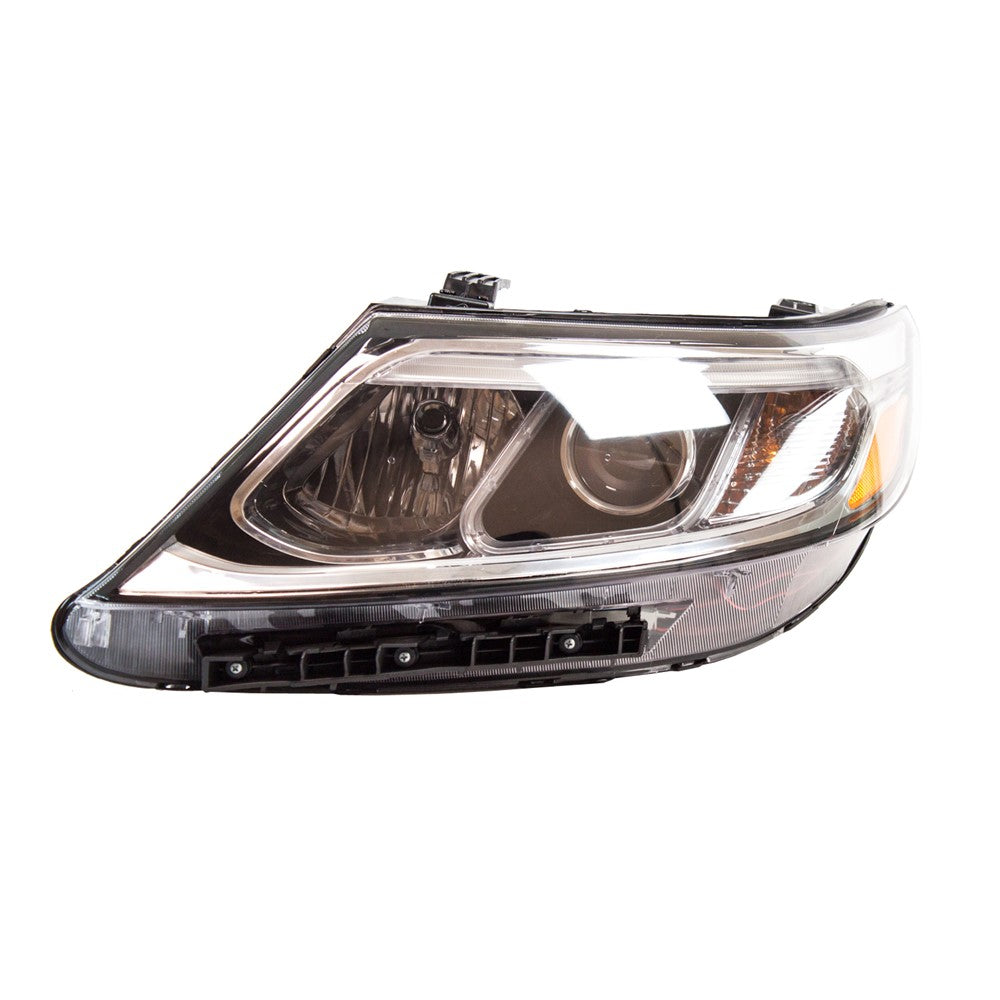 Front Left Driver Side Halogen Headlight Assembly 2014-2015 Kia Sorento