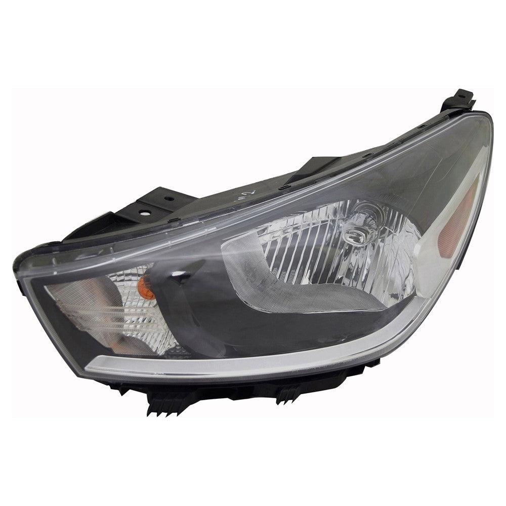 Front Left Driver Side Halogen Headlight Assembly 2018-2023 Kia Rio
