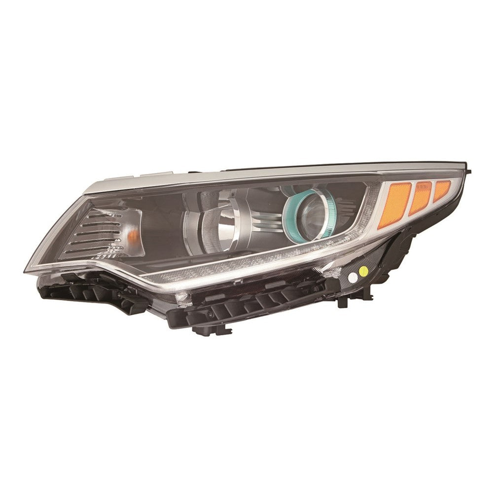 Front Left Driver Side Halogen Headlight Assembly 2017-2019 Kia Optima