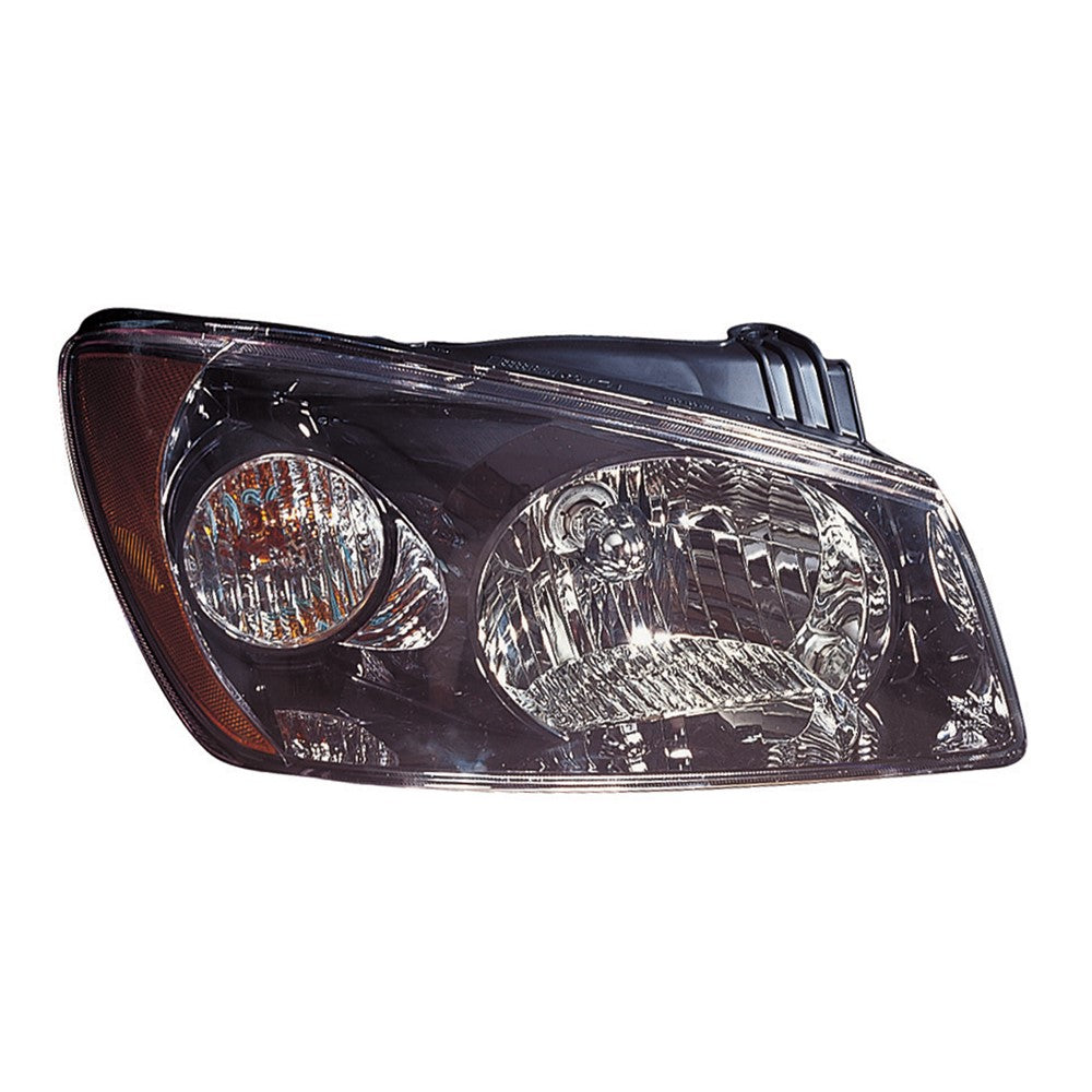 Front Right Passenger Side Headlight Assembly 2004-2006 Kia Spectra, Spectra5