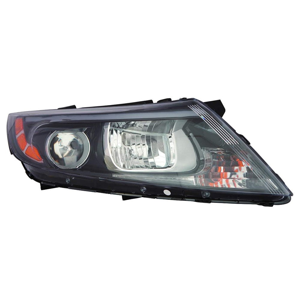 Front Right Passenger Side Halogen Headlight Assembly 2014-2015 Kia Optima