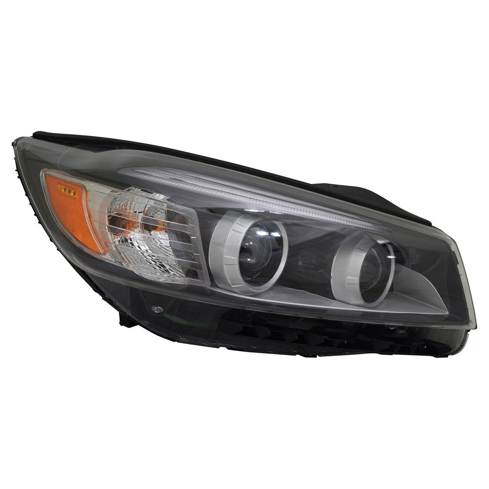Front Right Passenger Side Halogen Headlight Assembly 2016-2018 Kia Sorento