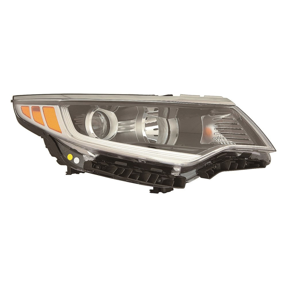 Front Right Passenger Side Halogen Headlight Assembly 2016-2018 Kia Optima