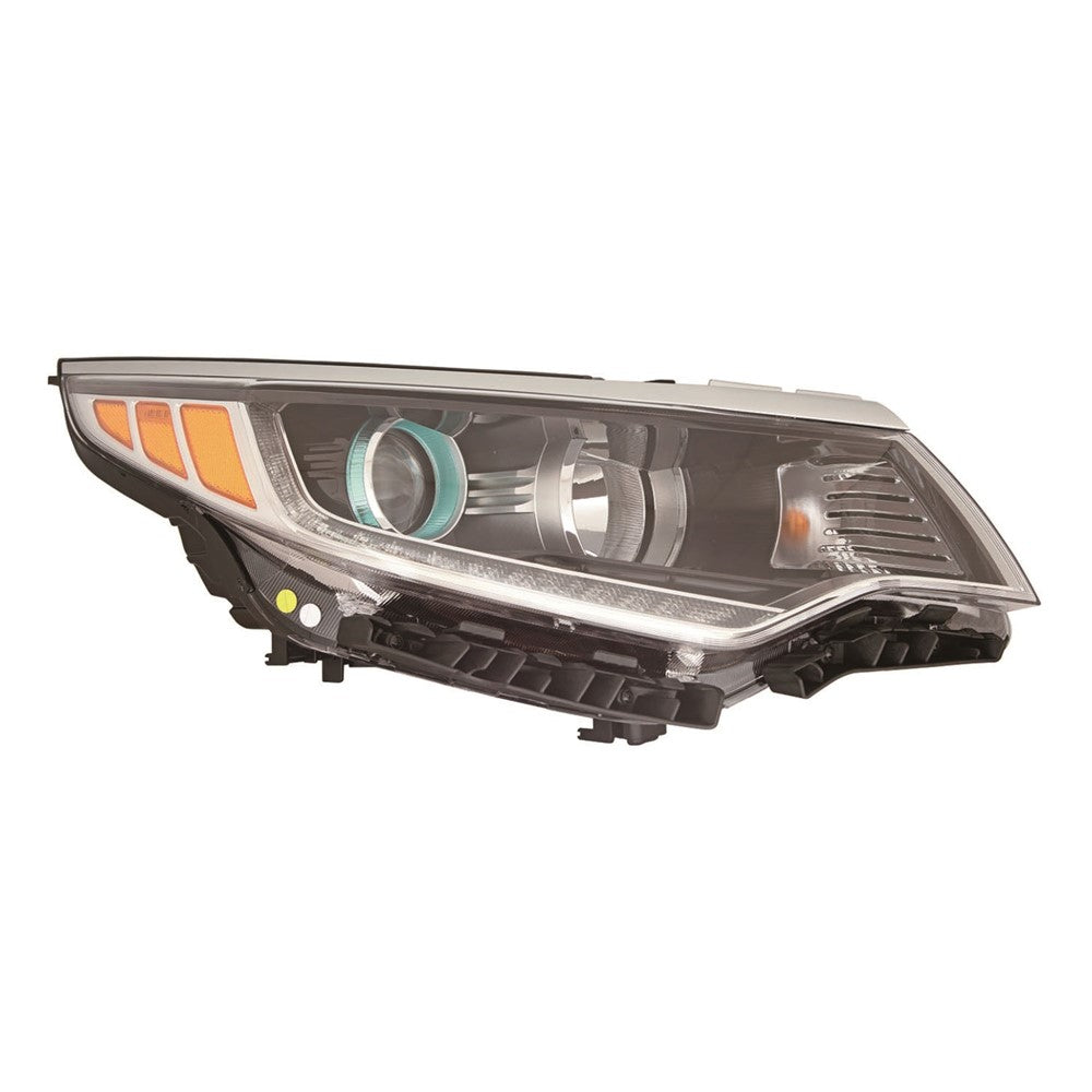 Front Right Passenger Side Halogen Headlight Assembly 2017-2019 Kia Optima