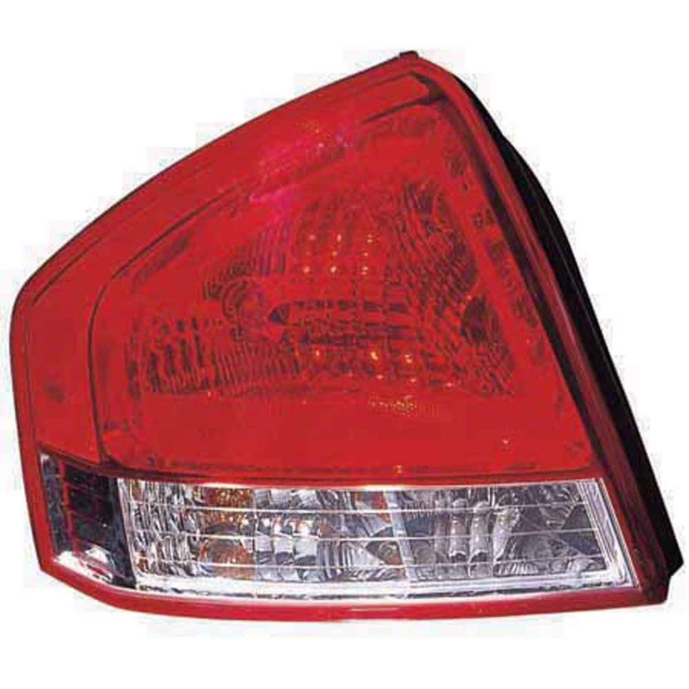 Rear Left Driver Side Tail Light Assembly 2007-2008 Kia Spectra