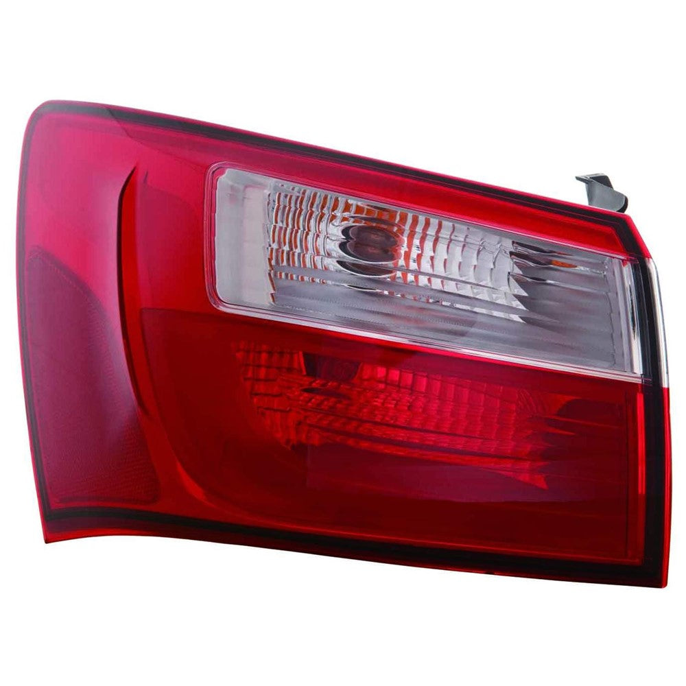 Rear Left Driver Side Outer Tail Light Assembly 2012-2017 Kia Rio