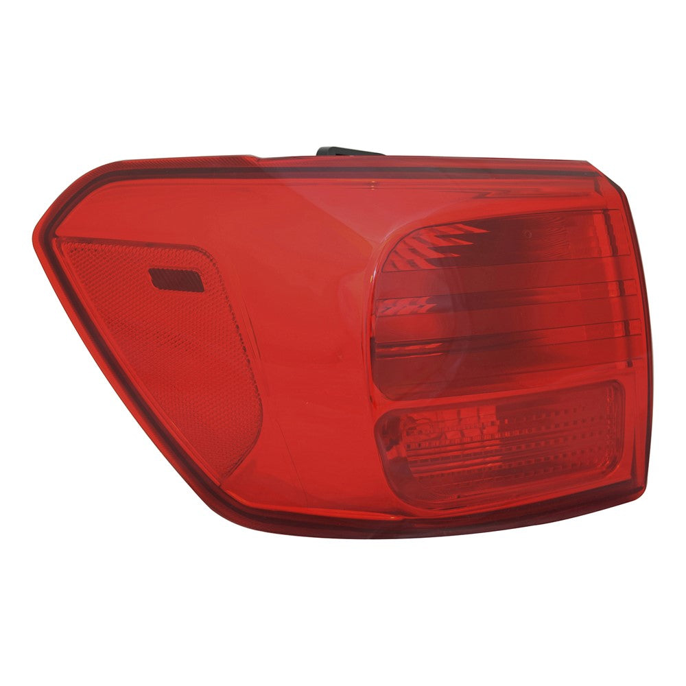 Rear Left Driver Side Outer Tail Light Assembly 2016-2018 Kia Sedona