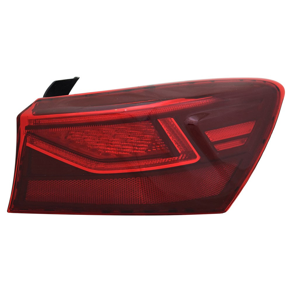 Rear Right Passenger Side Outer Led Tail Light Assembly 2019-2021 Kia Forte
