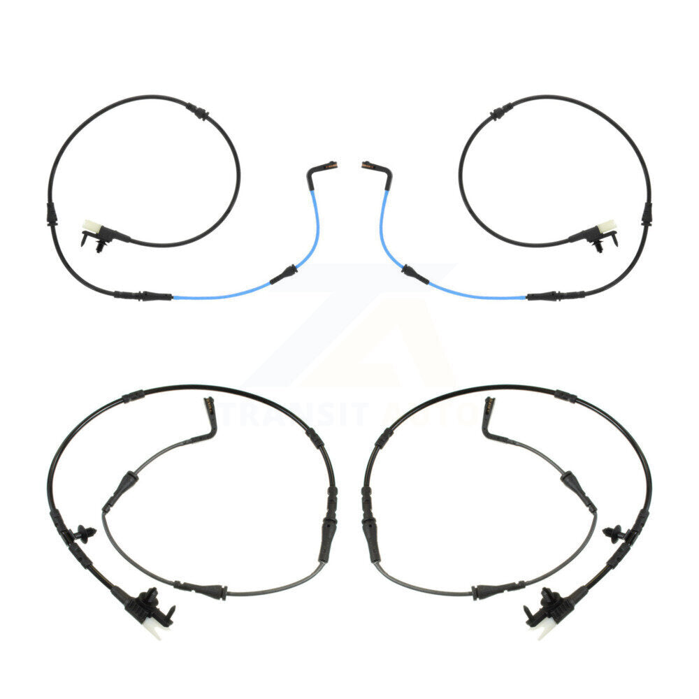 Brake Pads Wear Sensor (4 Pack) Front Rear For Jaguar XE