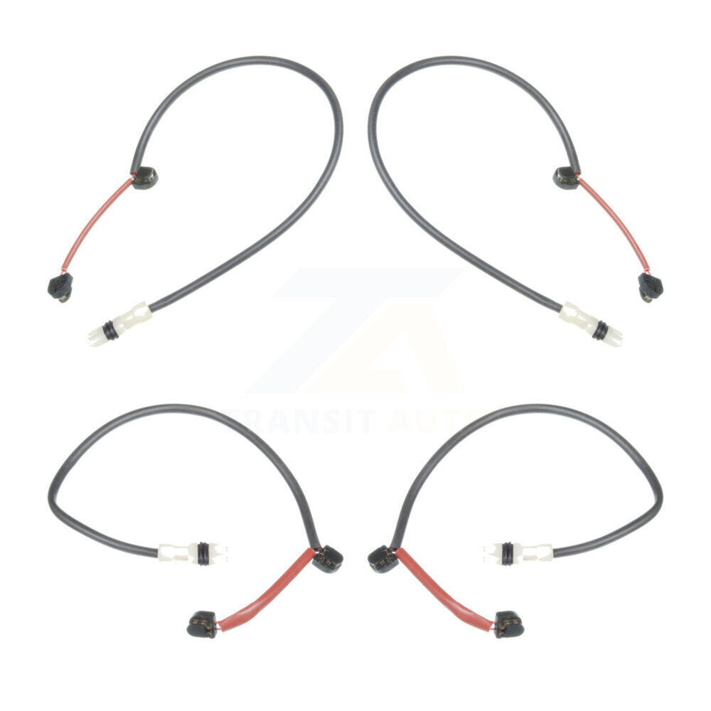 Brake Pads Wear Sensor (4 Pack) Front Rear For Porsche 911 w o Ceramic Rotors