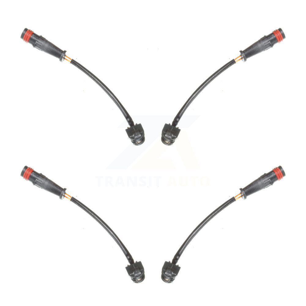 Brake Pads Wear Sensor (4 Pack) Front Rear For Mercedes-Benz C63 AMG E63 S CLS63