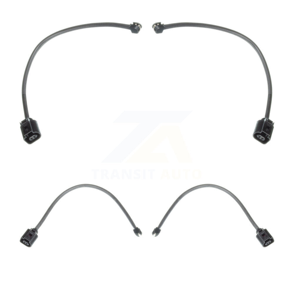 Brake Pads Wear Sensor (4 Pack) Front Rear For Volkswagen Touareg Porsche