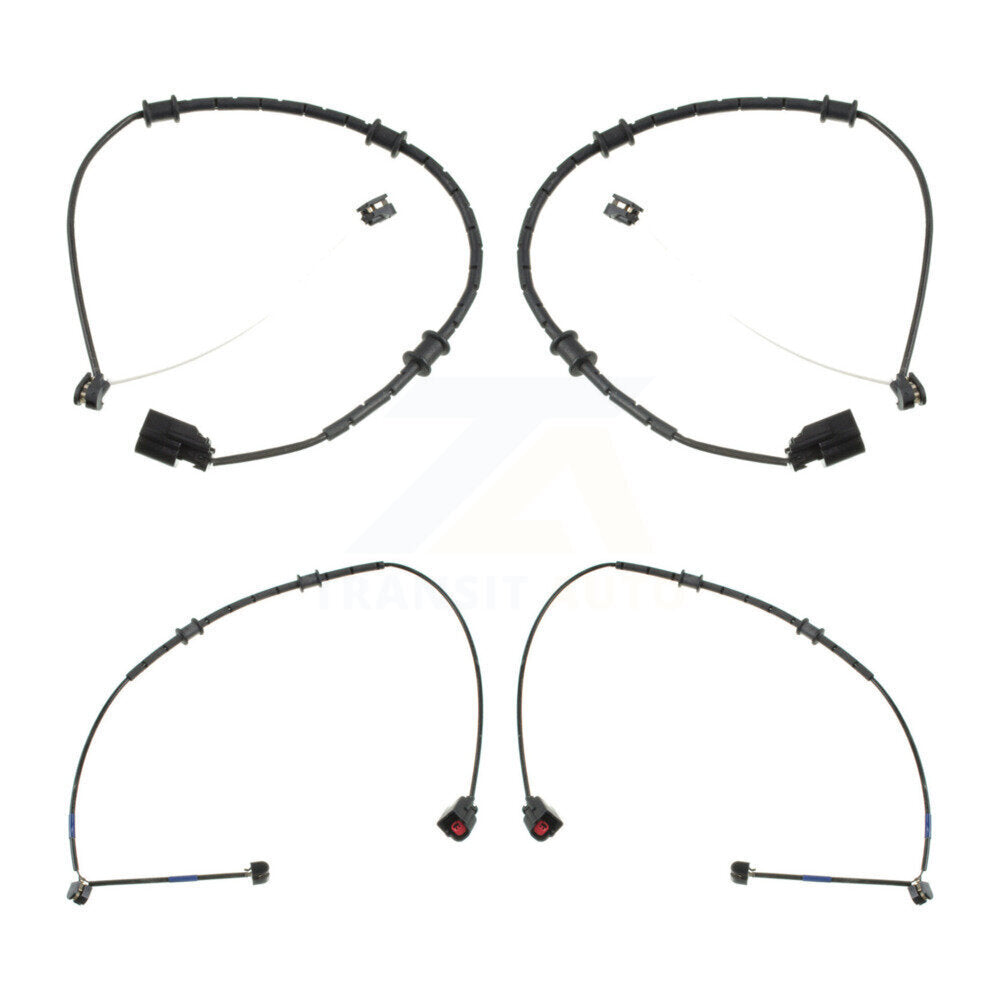 Brake Pads Wear Sensor (4 Pack) Front Rear For Jaguar F-Type XKR