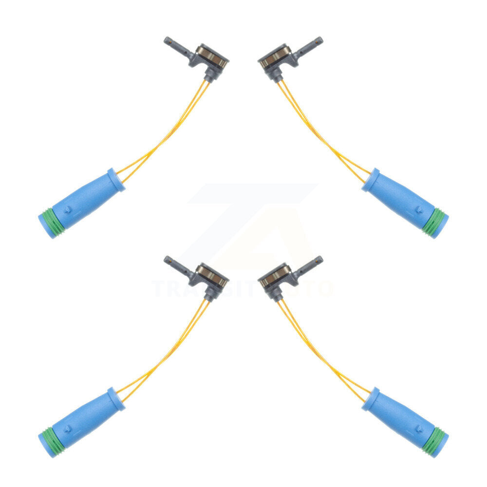 Brake Pads Wear Sensor (4 Pack) Front Rear For Mercedes-Benz C300 GLC300 C43 AMG