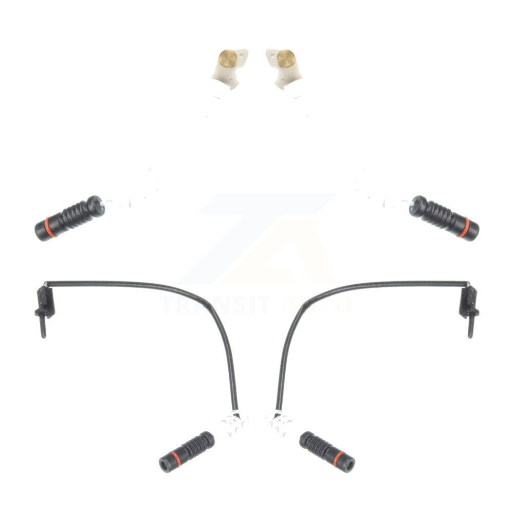 Brake Pads Wear Sensor (4 Pack) Front Rear For Mercedes-Benz ML320 ML350 ML430