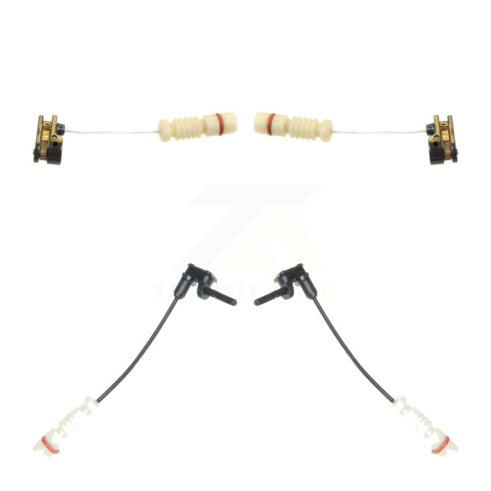Brake Pads Wear Sensor (4 Pack) Front Rear For Mercedes-Benz E430 E55 AMG C43