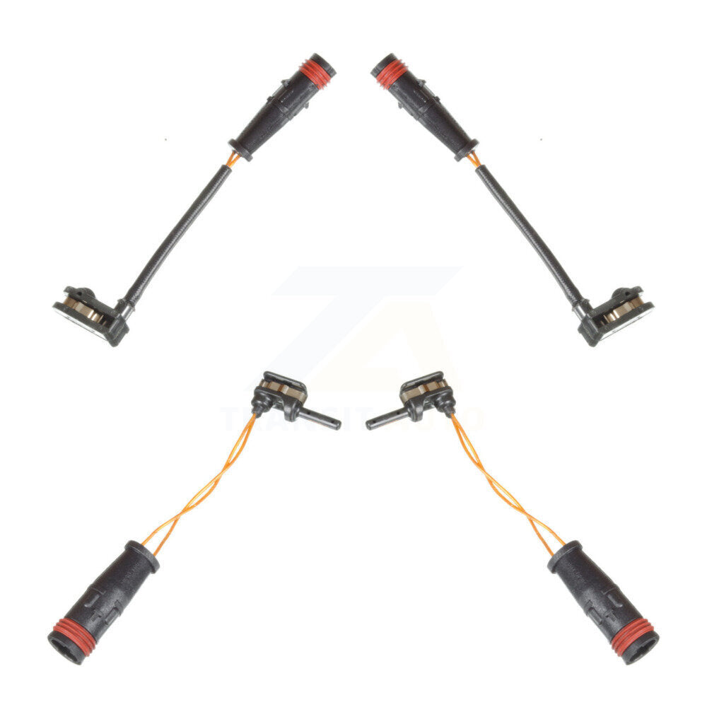Brake Pads Wear Sensor (4 Pack) Front Rear For Mercedes-Benz ML350 GLE350 GLE400
