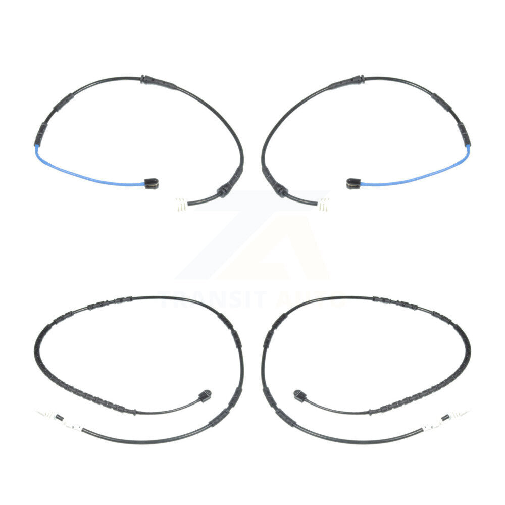 Brake Pads Wear Sensor (4 Pack) Front Rear For BMW 135i 3.0L