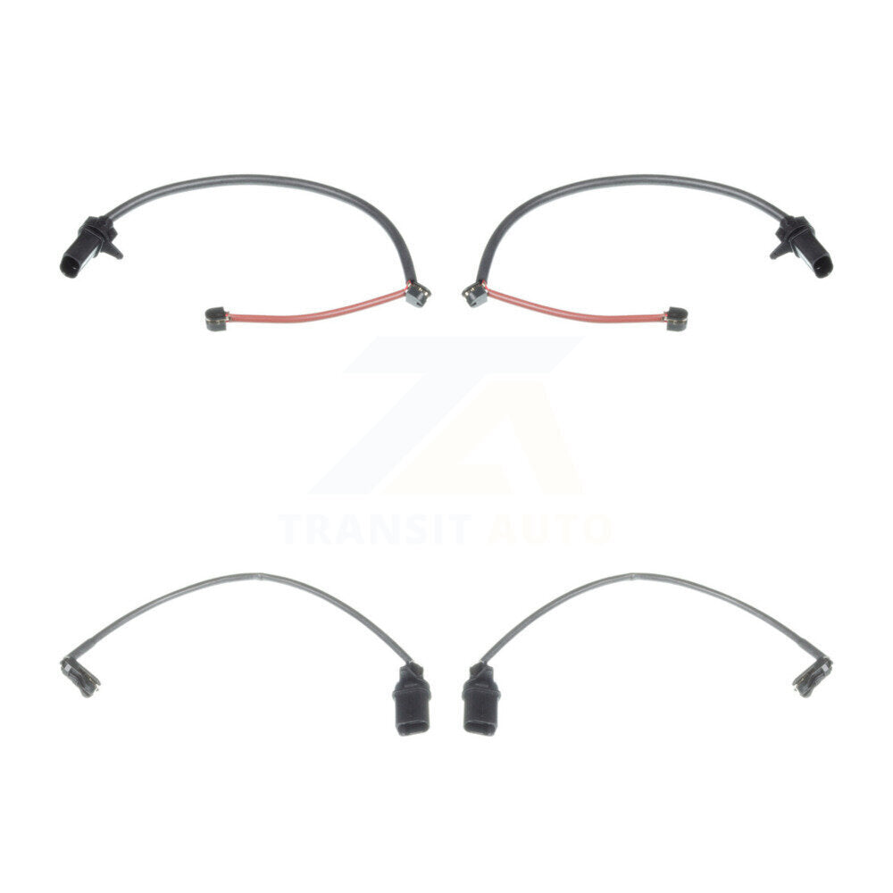 Brake Pads Wear Sensor (4 Pack) Front Rear For 2011 Audi RS5 4.2L