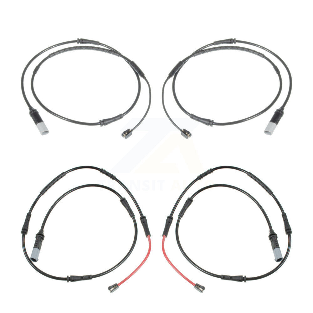 Brake Pads Wear Sensor (4 Pack) Front Rear For BMW 528i 535d