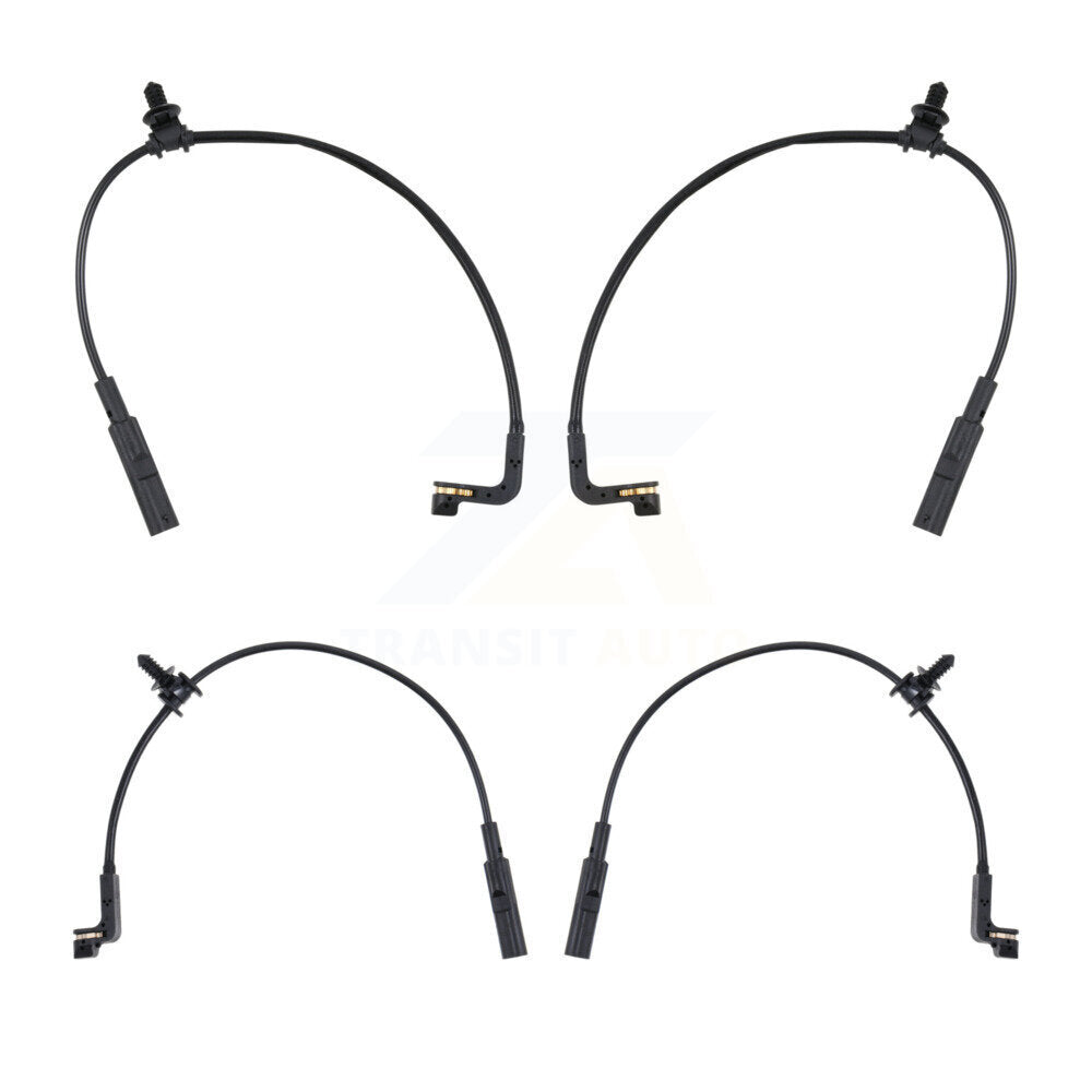 Brake Pads Wear Sensor (4 Pack) Front Rear For GMC Chevrolet Sierra 2500 HD 3500