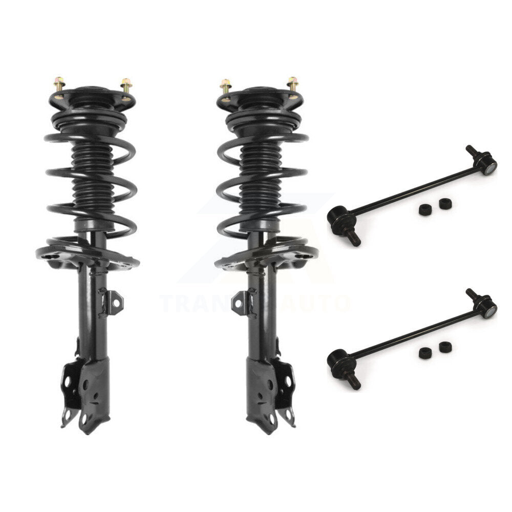 Shock Assembly & TQ Link Front Kit For Toyota Corolla Excludes Sport Suspension