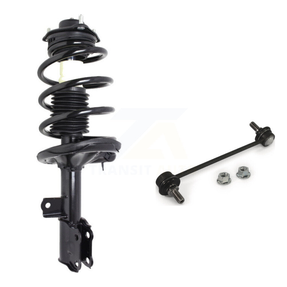 Complete Shock Assembly And TQ Link Front Right Kit For Kia Forte Koup Forte5