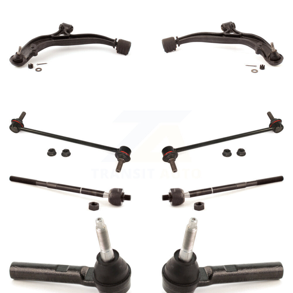 Arm Ball Joint Tie Rod End Link Front Kit (8Pc) For Dodge Caravan Grand Chrysler