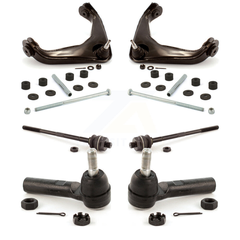 Arm Ball Joint Tie Rod End Link Front Kit For Chevrolet GMC Sierra 2500 HD 3500
